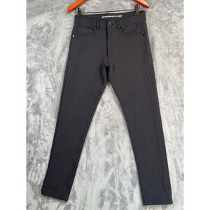 Western Rise Diversion Pant Mens 30x32 Black Performance Stretch Canvas Packable